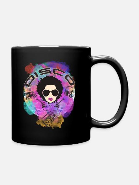Disco - Tasse einfarbig - Schwarz