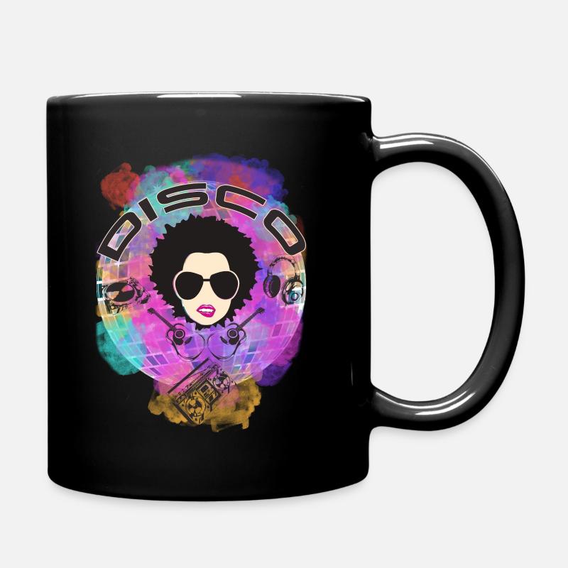 Disco - Tasse einfarbig - Schwarz