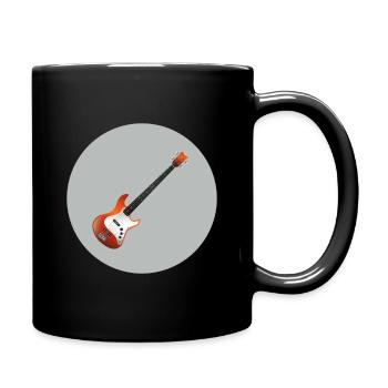 ELECTRIC BASS - Full Colour Mug - black - Right