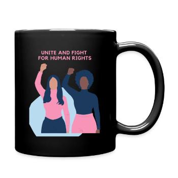 Women's Rights - Full Colour Mug - black - Right