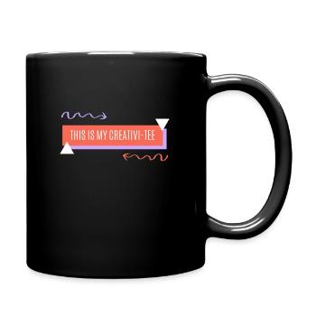 This Is My Creativi tea - Full Colour Mug - black - Right