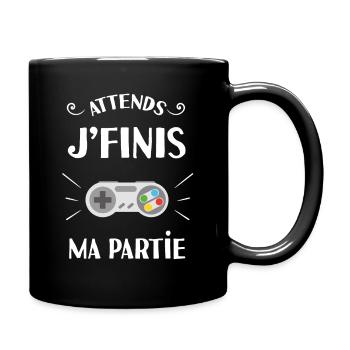 humour geek - Mug uni - noir - Droite