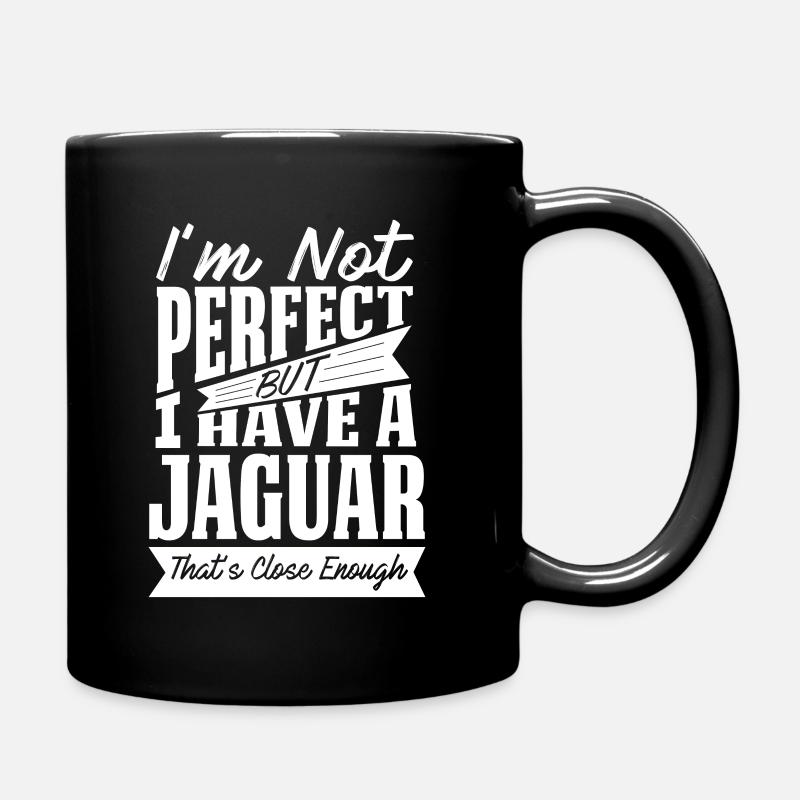 PERFEKT MIT JAGUAR W. - Tasse einfarbig - Schwarz