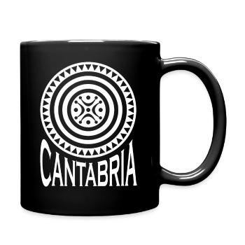 ESTELA CANTABRA BLANCA M1 - Tasse einfarbig - Schwarz - Rechts