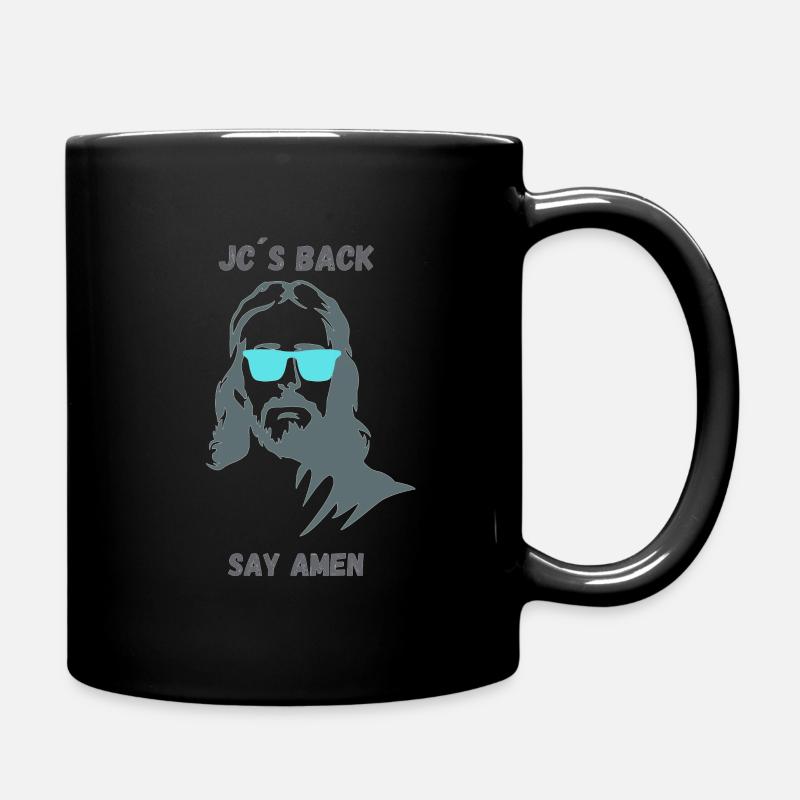 JC S back türkis - Tasse einfarbig - Schwarz