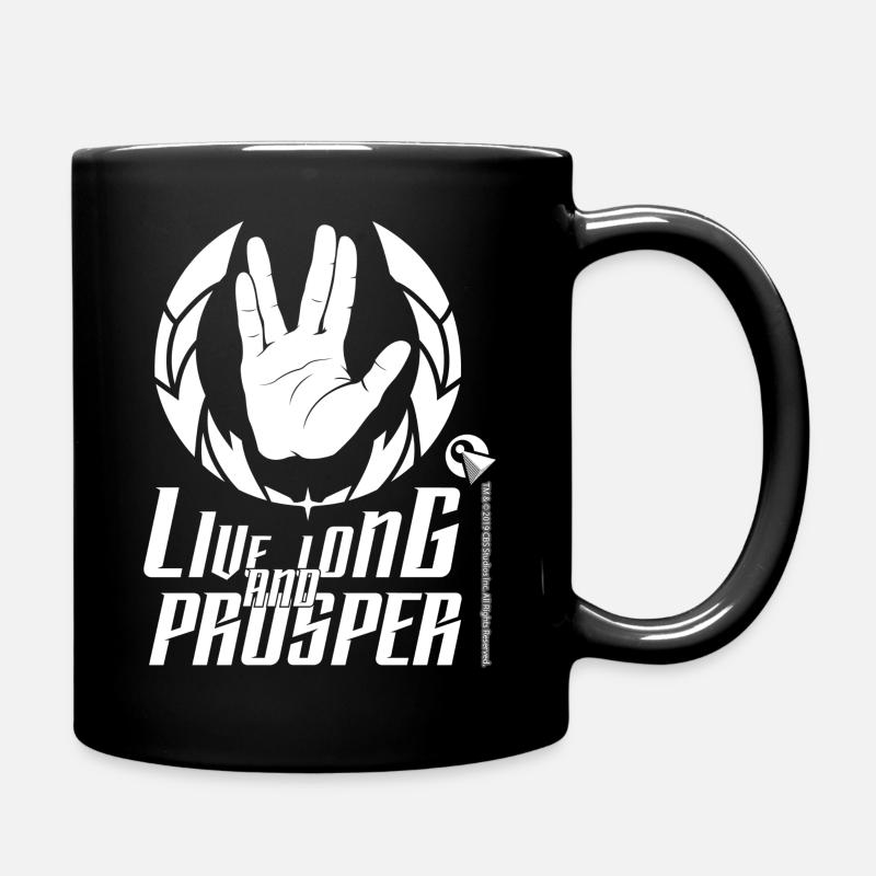Star Trek Discovery LLAP Vulcans Mug - Full Colour Mug - black