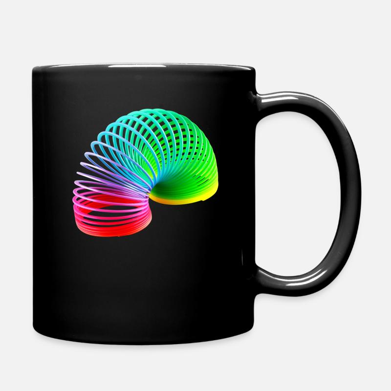 Slinky best - colorful - Full Colour Mug - black