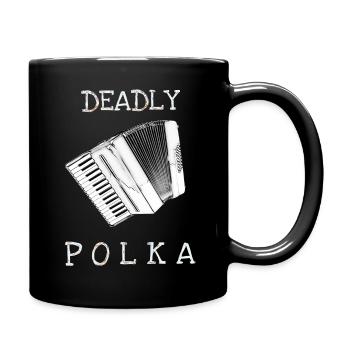 Deadly Polka - Full Colour Mug - black - Right