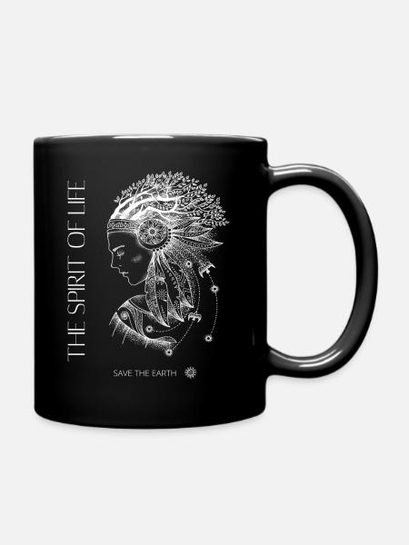 FÉE DES FORÊTS, DE LA NATURE - Mug uni - noir