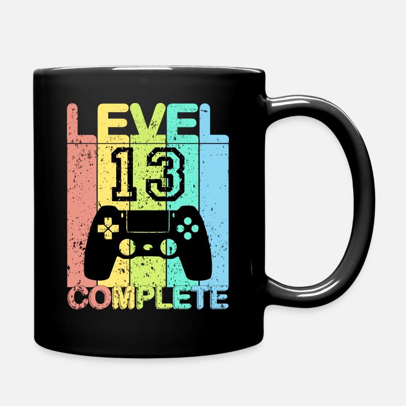 13 anniversaire - Cadeau pour 13 ans - Mug uni - noir