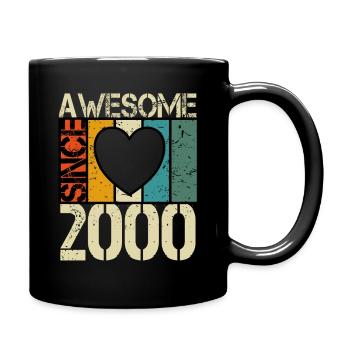 Year 2000 - Full Colour Mug - black - Right