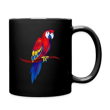papagallo - Full Colour Mug - black - Right