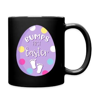 Bumps first Easter Grossesse Pâques - Mug uni - noir - Droite