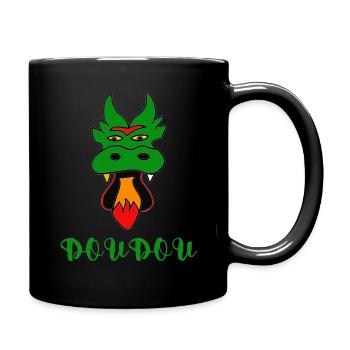DOUDOU LUMESON MONS - Full Colour Mug - black - Right
