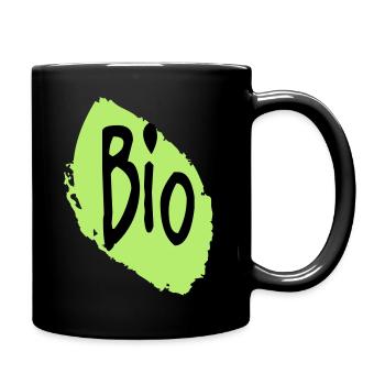 bio - sustainable and ecological - Full Colour Mug - black - Right