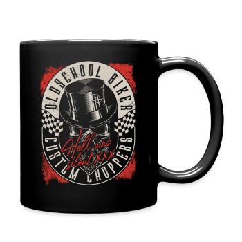 Custom Chopper Biker - Mug uni - noir - Droite
