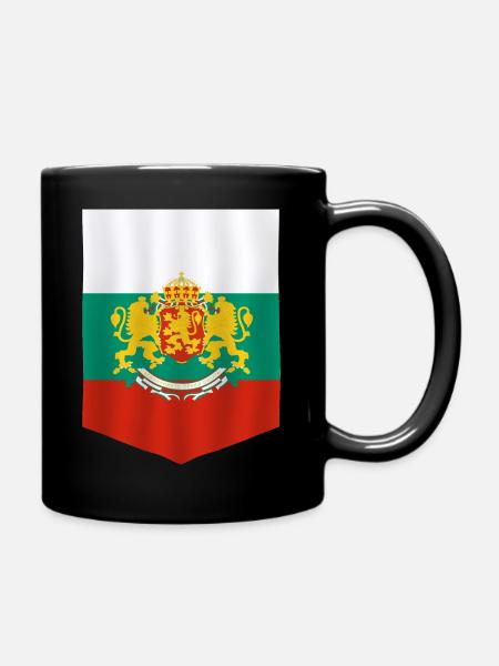 Bulgarien - Tasse einfarbig - Schwarz