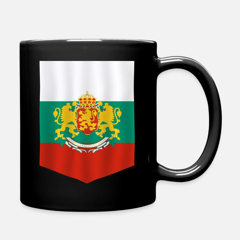 Bulgarien - Tasse einfarbig - Schwarz