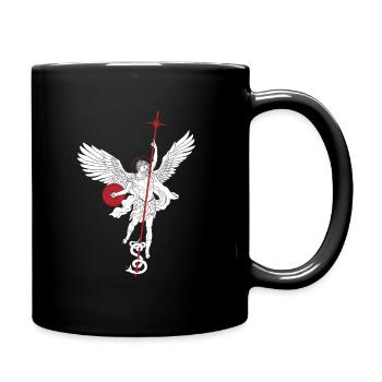 St Michel Blanc - Full Colour Mug - black - Right
