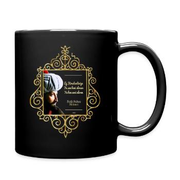 Fatih Sultan Mehmet - Full Colour Mug - black - Right