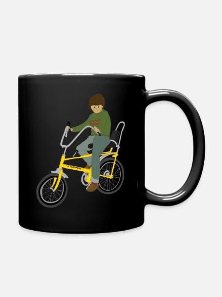 Enfant des années 70 sur un Chopper - Mug uni - noir
