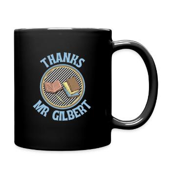 Merci M. Gilbert Inbetweeners Inspired Design - Mug uni - noir - Droite