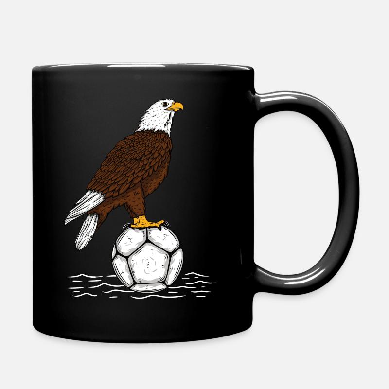 Adler Football - Mug uni - noir
