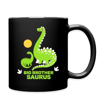 Big Brother Saurus - Full Colour Mug - black - Right