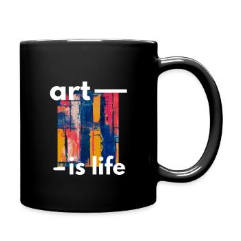 Art Life Art Life Painting Picture Gift - Full Colour Mug - black - Right