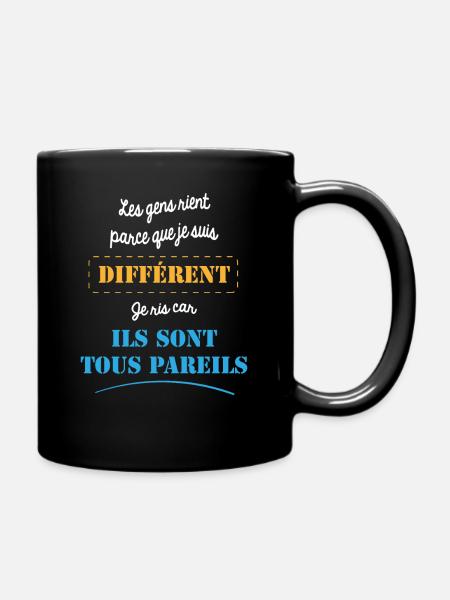 Handicapé - Mug uni - noir