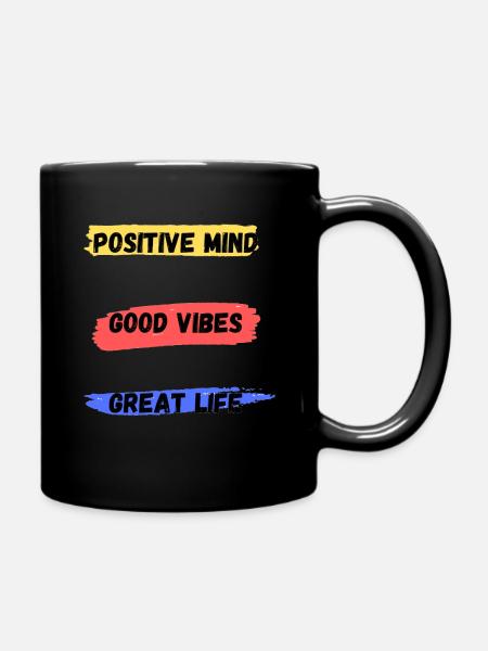 Inspiration - Tasse einfarbig - Schwarz