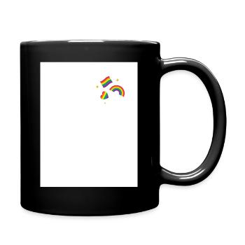 Pride - Tasse einfarbig - Schwarz - Rechts