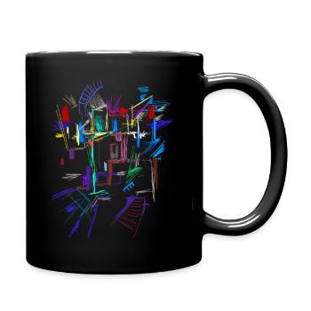 Architecture Modèle - Mug uni - noir - Droite
