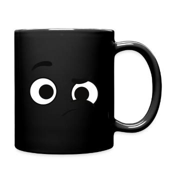 HÄ - Tasse einfarbig - Schwarz - Rechts
