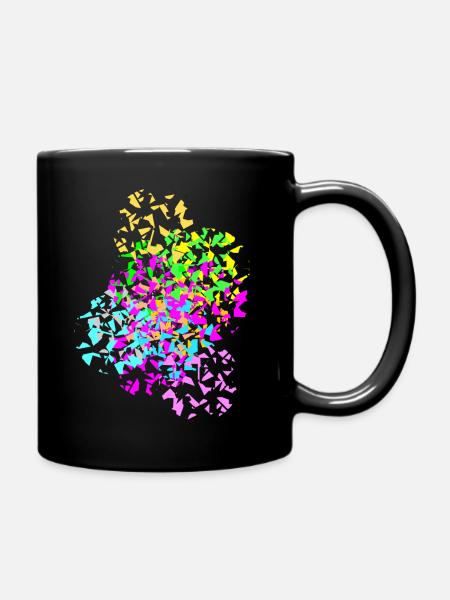 Fluo - Mug uni - noir