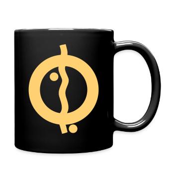 Logo Cigares du Pharaon - Mug uni - noir - Droite
