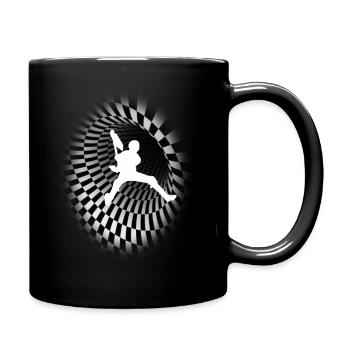 TROTTINETTE 3D - Mug uni - noir - Droite