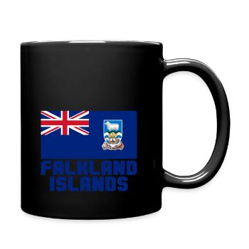 Falkland Islands - Full Colour Mug - black - Right