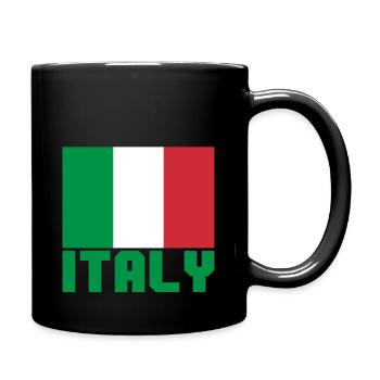 Italie - Mug uni - noir - Droite