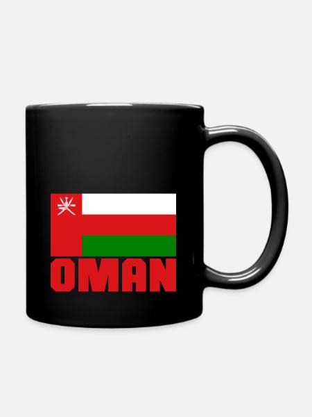 Oman - Tasse einfarbig - Schwarz