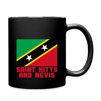 St. Kitts et Nevis - Mug uni - noir - Droite