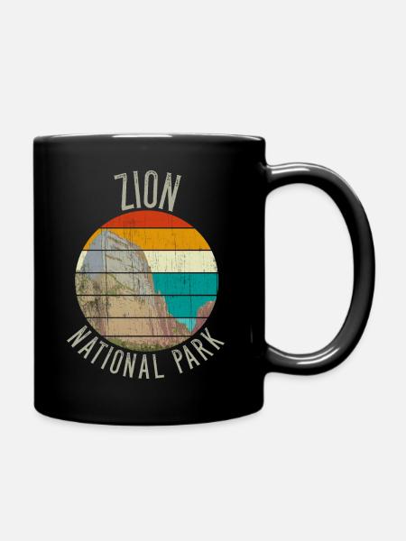 PARC NATIONAL DE ZION - Mug uni - noir
