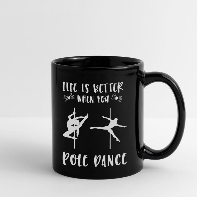 Pole Dance Pole Dancing Pole Dance Stripper Full Colour Mug
