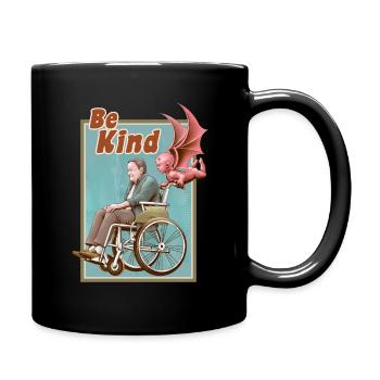 SEI FREUNDLICH - Tasse einfarbig - Schwarz - Rechts