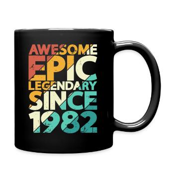 1982 Naissance 40e anniversaire - Mug uni - noir - Droite