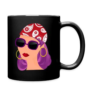 fashion designer - Full Colour Mug - black - Right