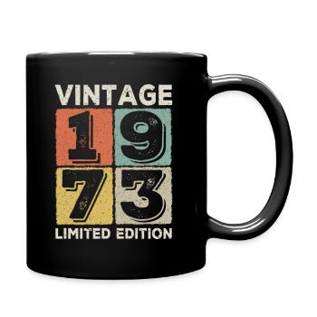 vintage 1973 - Full Colour Mug - black - Right