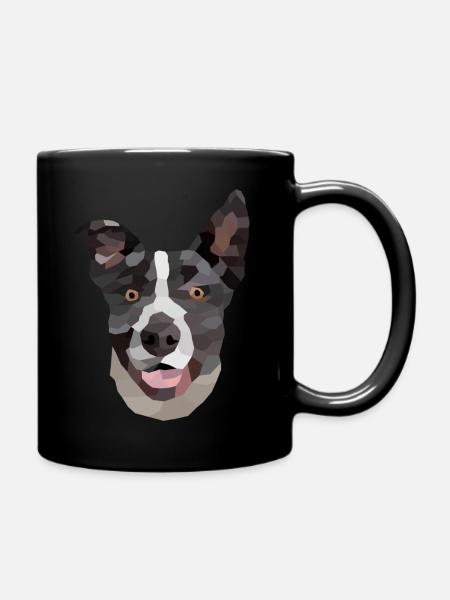 Modern Collie - Tasse einfarbig - Schwarz