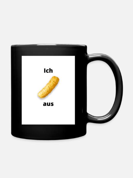 Ich Flipp aus - Tasse einfarbig - Schwarz
