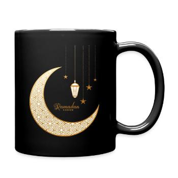 Ramadan Design - Full Colour Mug - black - Right